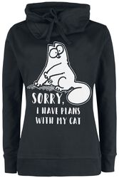 Sorry. I Have Plans With My Cat., Simon's Cat, Sweatshirt