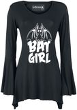 Bat Girl, Gothicana by EMP, Langarmshirt
