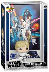 Funko Pop! Movie Poster - A New Hope Luke Skywalker with R2-D2 Vinyl Figur 02, Star Wars, Funko Pop!