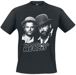 Oldschool Heroes, Bud Spencer, T-Shirt