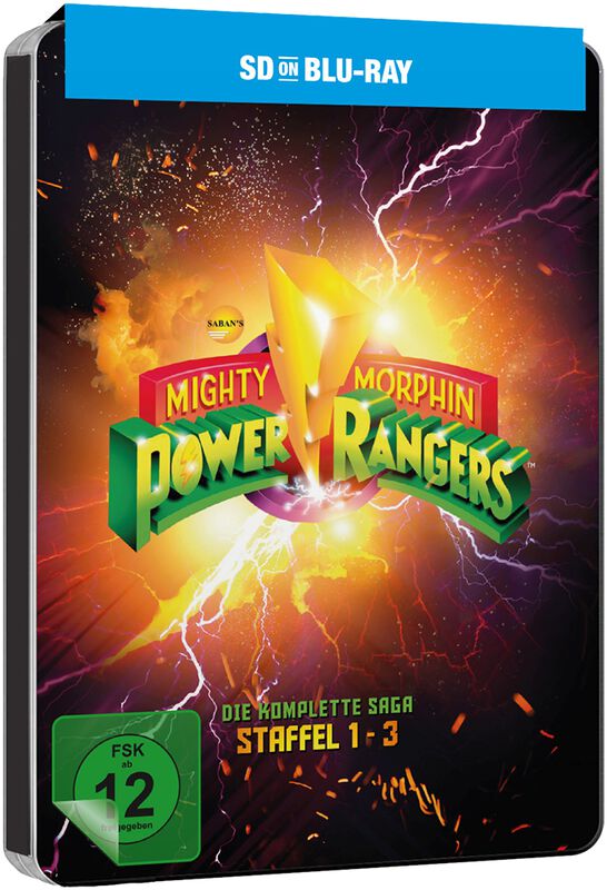 Mighty Morphin Power Rangers Die komplette Saga Staffel 1-3