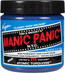 Atomic Turquoise - Classic, Manic Panic, Haar-Farben