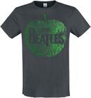 Amplified Collection - Metallic Edition - Apple Records Logo, The Beatles, T-Shirt