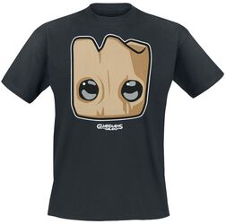 - Game - Groot Cute Face, Guardians Of The Galaxy, T-Shirt