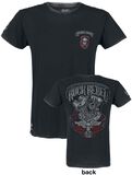 Custom Motors Patch Shirt, Rock Rebel by EMP, T-Shirt