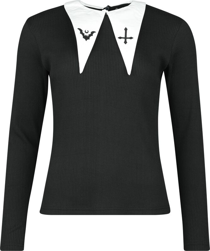 Longsleeve With White Collar