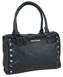 Ladies Studded Handbag, Black Premium by EMP, Handtasche