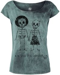 Skeleton Lovers, Outer Vision, T-Shirt
