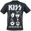 I Was Made For Lovin' You, Kiss, T-Shirt