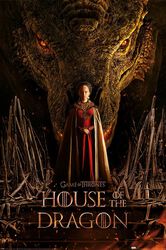 House of the Dragon - Dragon Throne, Game Of Thrones, Poster