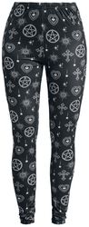 Leggings With Alloverprint, Gothicana by EMP, Leggings