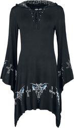 Gothicana X Anne Stokes -  Short Dragon Dress, Gothicana by EMP, Kurzes Kleid