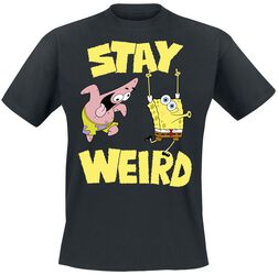 Stay Weird, SpongeBob Schwammkopf, T-Shirt