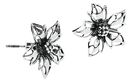 Wild Flower, etNox, Ohrstecker-Set