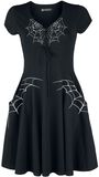 Black Widow Dress, Rockabella, Kurzes Kleid