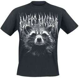 2 - Black Metal Rocket, Guardians Of The Galaxy, T-Shirt
