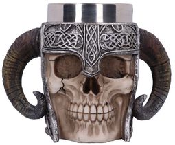 Viking Skull, Nemesis Now, Bierkrug