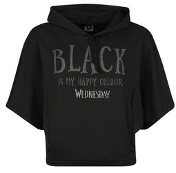 Black Is My Happy Colour, Wednesday, Kapuzenpullover