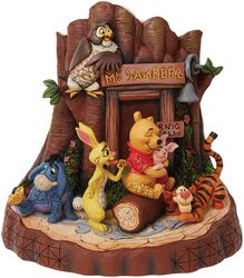 Winnie und Freunde - Carved by Heart Kollektion, Winnie The Pooh, Statue