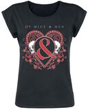 Valentines Day, Of Mice & Men, T-Shirt