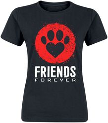Tatze - Friends forever, Tierisch, T-Shirt