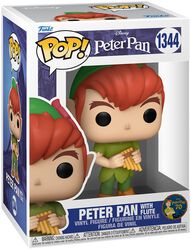 Peter Pan with Flute Vinyl Figur 1344, Peter Pan, Funko Pop!