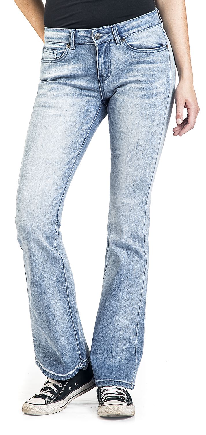 Hellblaue Jeans