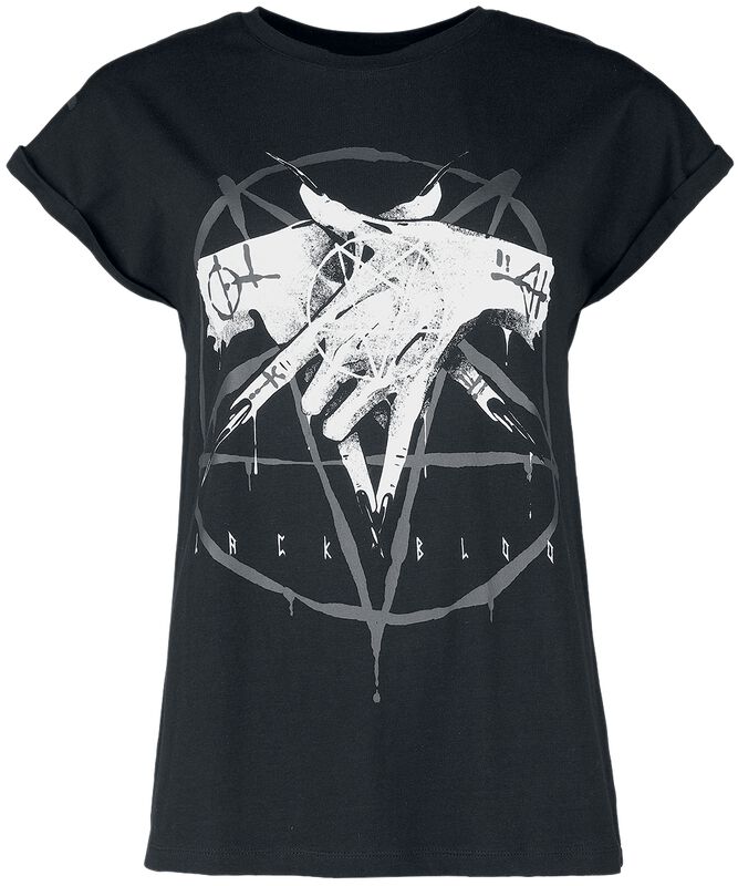 T-Shirt With Pentagram Print