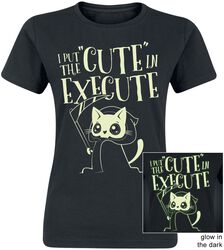 Cute In Execute, Tierisch, T-Shirt