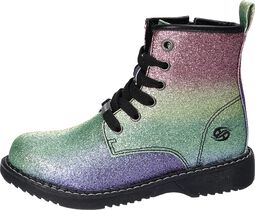 Rainbow Glitter Boots, Dockers by Gerli, Kinder Boots