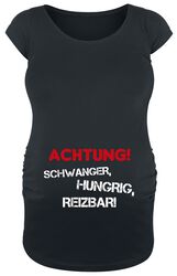 Achtung! Schwanger, Hungrig, Reizbar!, Umstandsmode, T-Shirt