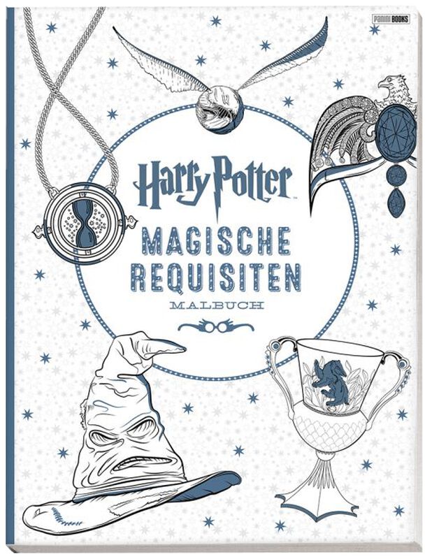 Magische Requisiten - Malbuch