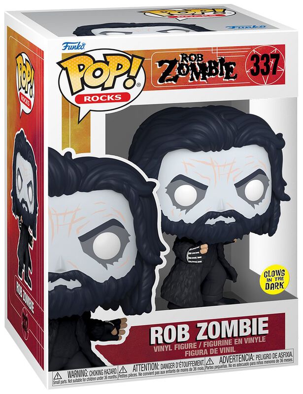 Rob Zombie Rocks! (Glow in the Dark) Vinyl Figur 337