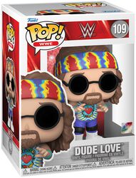 Dude Love Vinyl Figur 109, WWE, Funko Pop!