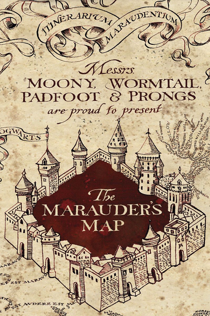 Harry Potter Die Karte Des Rumtreibers
