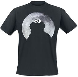 Cookie Monster - Moonnight, Sesamstraße, T-Shirt