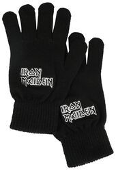 Logo, Iron Maiden, Fingerhandschuhe