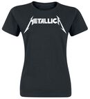 Textured Logo, Metallica, T-Shirt