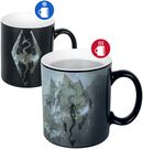 V - Skyrim - Dragon Symbol - Tasse mit Thermoeffekt, The Elder Scrolls, Tasse
