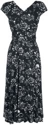 Multi-Way-Dress mit Skull & Roses Print