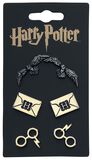 Hedwig/Letter/Glasses, Harry Potter, Ohrstecker-Set