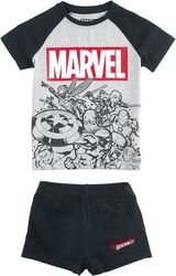 Kids - Avengers, Marvel, Kinder-Pyjama