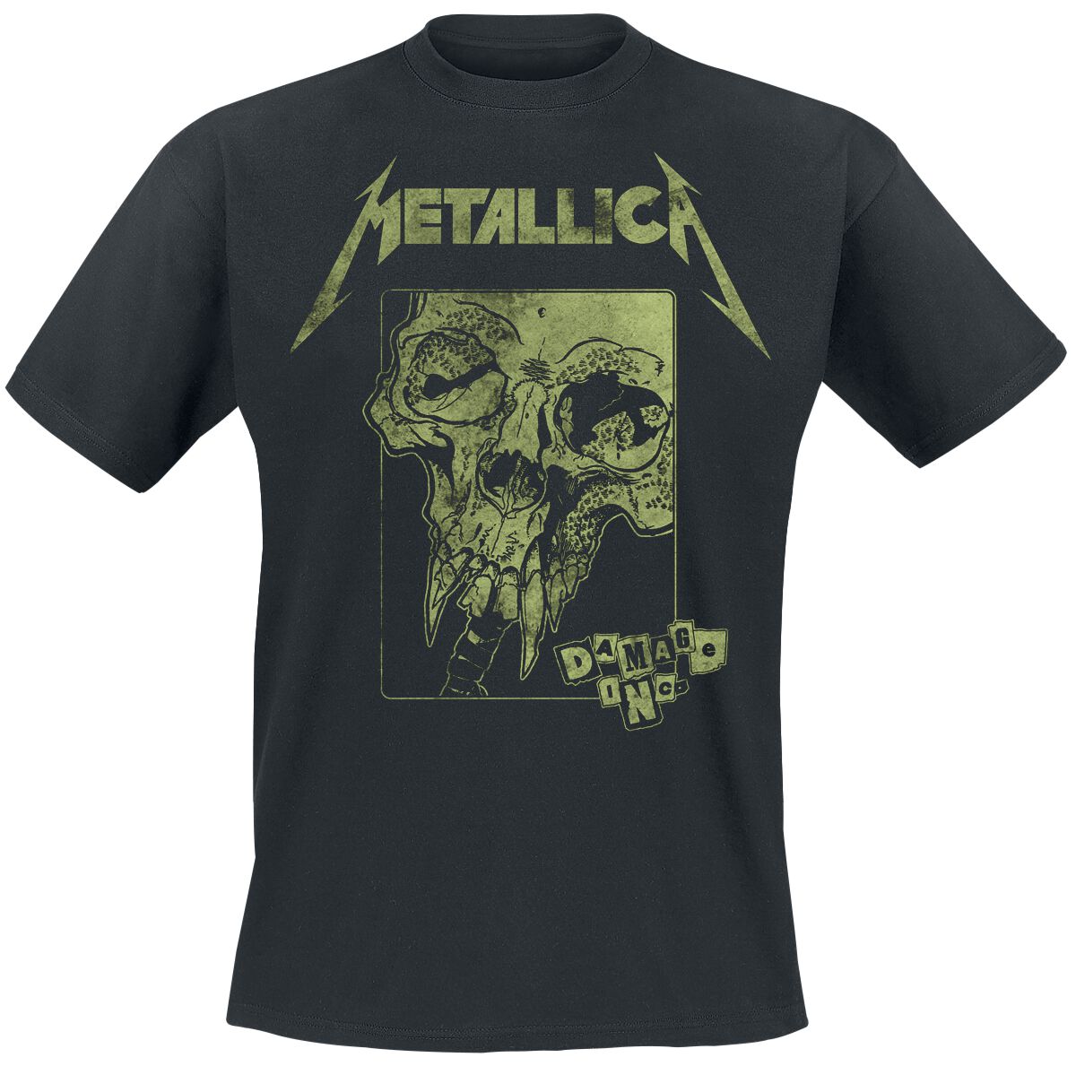 Générique Metallica Damage Inc. T-Shirt Noir S