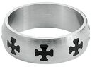 Iron Crosses, Rock-Silver, Ring