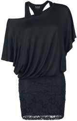 Hold On Loosely, Black Premium by EMP, Kurzes Kleid