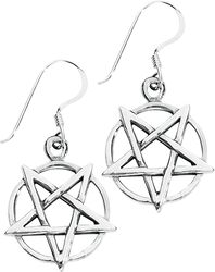 Silver Pentagram, etNox magic and mystic, Ohrring