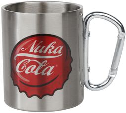 Nuka Cola - Tasse mit Karabinerhaken, Fallout, Tasse