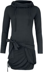 High Neck Dress, Black Premium by EMP, Kurzes Kleid