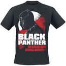 Warrior King, Black Panther, T-Shirt