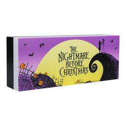 The Nightmare Before Christmas Logo Light, The Nightmare Before Christmas, Lampe